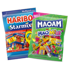 Haribo of Maoam mix uitdeelzak